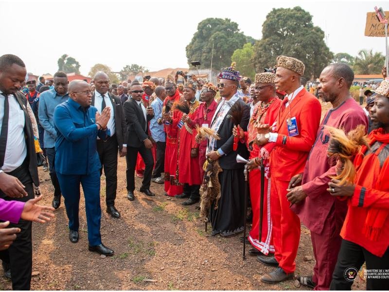 Jacquemin Shabani en mission à Bandundu pour sécurité